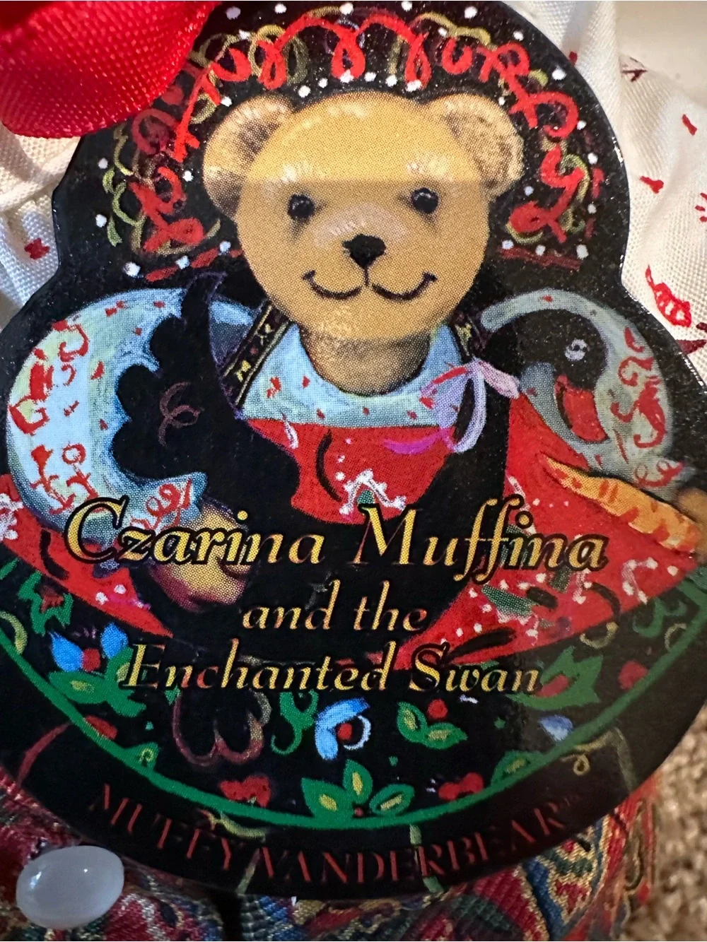 Muffy Vanderbear Czarina Muffina and the Enchanted Swan 8” Plush Bear